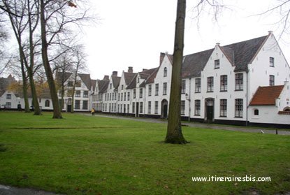 photo beguinage de Bruges brugge