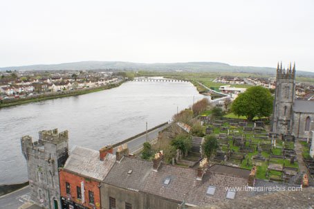 Visite de Limerick le château la rivière Shannon