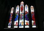 Viste de Limerick la cathédrale Sainte Mary les vitraux