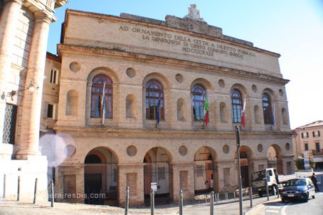 Visite de Macerata le Sferisterio