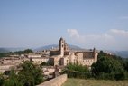 Visite de la ville de Urbino vue d'ensemble