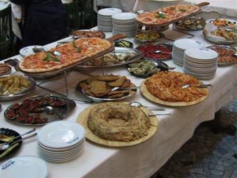 photo le buffet du Restaurant Le Scoglio di Frisio à Rome