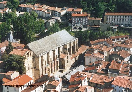 Visite du Château de Foix l'église Saint Volusien