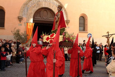 photo procession de la Sanch  à Perpignan