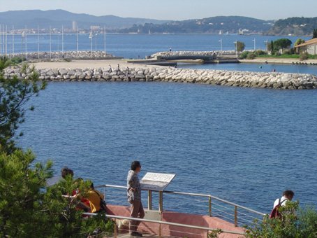 photo mourillon et la rade de toulon