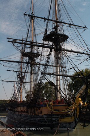 Visite de l'Hermione Rochefort