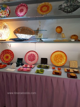 Visite sur l'ile d'Aix le musée de la nacre services décoratifs