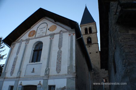 Visite de Puy Saint Vincent église Sainte Marthe