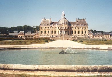 Le Château de Vaux le vicomte Les jardins déssinés par Le Nôtre