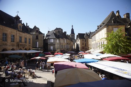 Le marché de Sarlat