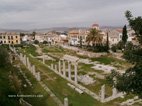 Visite d'Athènes agora romain