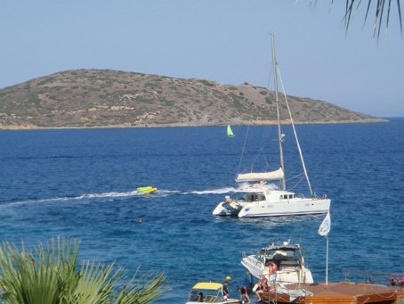 The watersports club of the Elounda Bay Palace 