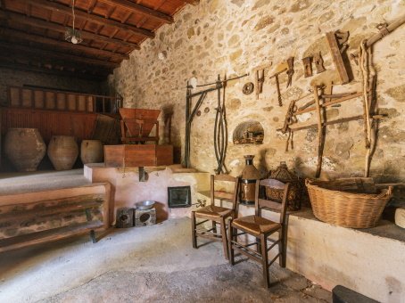 Hôtel Idi à Zaros le petit musée