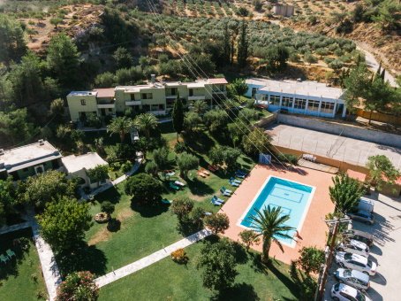 Hotel Idi in Zaros view of Mount Idi