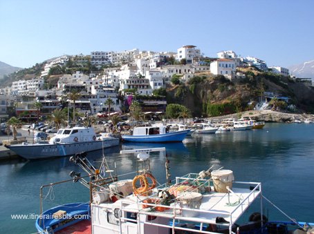 Visit agia Galini the port and the city