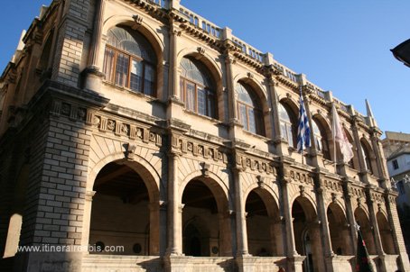 picture Heraklion city court of the town hall of Heraklion city