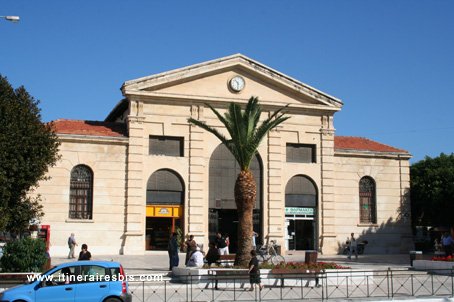 picture market hall in Xania