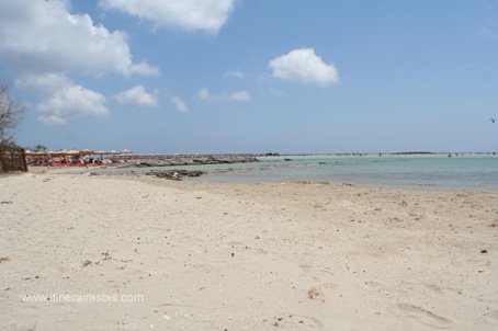 la plage de Elafonissi