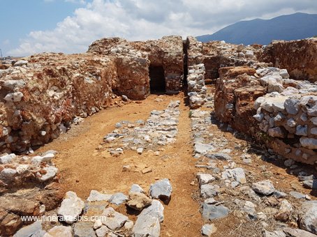 Site archéologique de Malia entrepot ou atelier