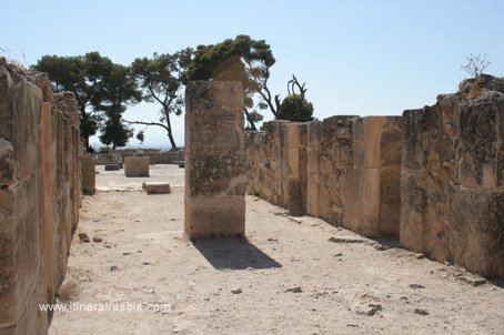 Visite du site archéologique de Phaistos les entrepôts