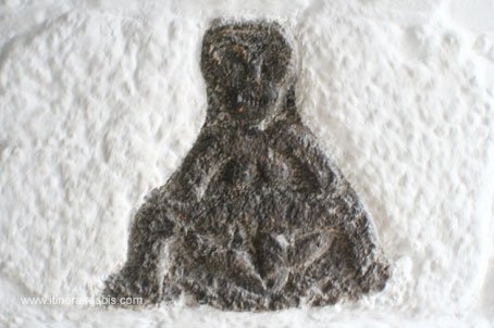 Visite du Château du Bunratty La Sheela na Gig symbole Celtique de la fécondité