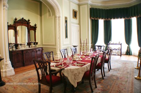 Visite de Kylemore Abbey salle à manger