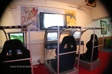 photo jeux vidéos et simulateurs de vol