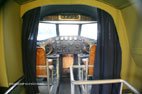 musée de l'Hydravion Foynes Flying Boat foyles le poste de pilotage