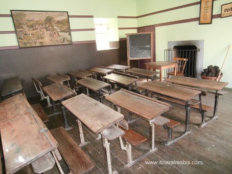 Visite du parc folklorique du Bunratty classe de l'école