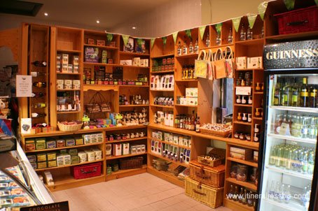 La maison du saumon Burren Smoke House &agrave; Lisdoonvarna le magasin