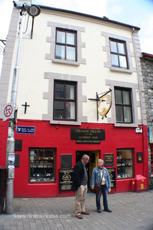 Visite de Galway la bijouterie Dillon fondée en 1750