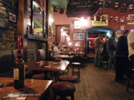 Visite de Limerick intérieur du Pub Dolan's