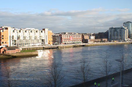 Visite de Limerick la ville vue du château