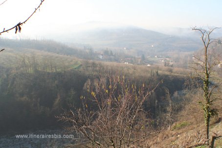 L'Agriturismo Pilone Votivo les paysages embrumés