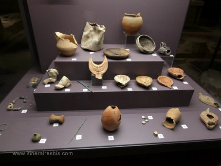 Visiter Pesaro musée Domus objets personnels Romains