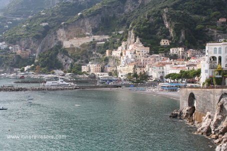 Photo visite amalfi la ville et la plage