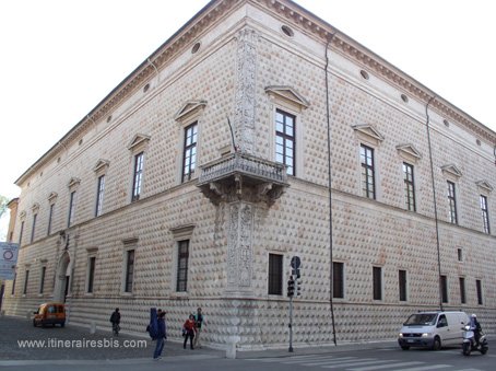 Visite de la ville de Ferrare Le Palazzo dei Diamanti