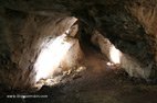 visite de la grotte de monte Cucco entrée de la grotte