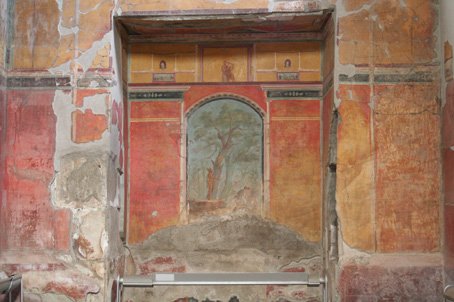 Visite de la villa romaine Oplontis calidarium