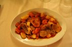 Restaurant Al Vantaggio à Rome Osso Bucco